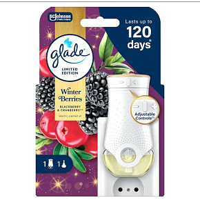 Glade Electric strojek + náplň 20 ml Zimné Bobule