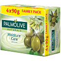 Palmolive Naturals Olive Milk tuhé toaletné mydlo 3 + 1 kus 90 g