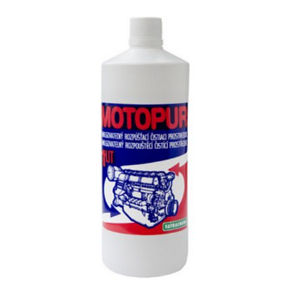 Motopur Čistič zaolejovaných častí motorov, súčiastok a podvozkov 1 l