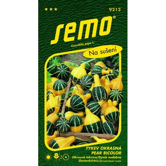 Semo Tekvica okrasná Pear Bicolor 0,8 g
