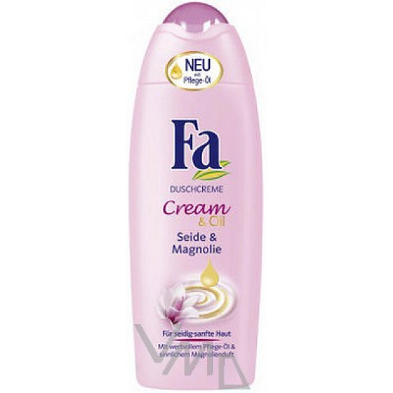 Fa Cream & Oil Hodváb a Magnólia sprchový gél 250 ml