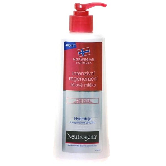 Neutrogena Intenzívne regeneračné telové mlieko veľmi suchá, drsná pokožka 400 ml