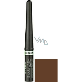 Miss Sporty Studio Lash tekuté očné linky 002 Dark chocolate 3 ml