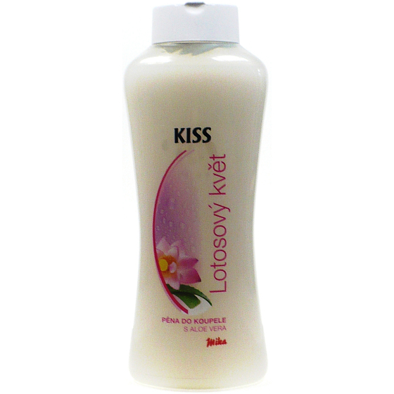 Mika Kiss Lotosový kvet s Aloe Vera pena do kúpeľa 1 l