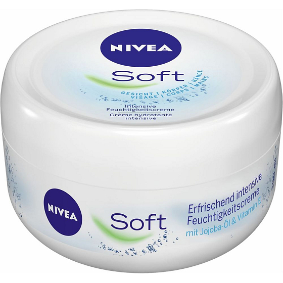 Nivea Soft Creme svieži hydratačný krém pre celé telo 300 ml