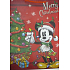 Nekupto Darčeková papierová taška 46 x 33 x 10,5 cm Mickey Mouse Vianočný 1191 WLGX