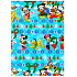 Ditipo Darčekový baliaci papier 70 x 200 cm Vianočný Disney Mickey Mouse modrý