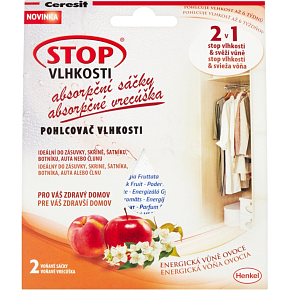 Ceresit Stop Vlhkosti Absorpčné vrecká energická vôňa ovocia 2 x 50g