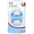 First Steps Bpa Free Ortodontické silikónové cumlík modrá 2 kusy
