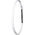 Ivybands Protišmyková čelenka do vlasov biela, unisex 1 cm