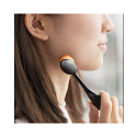 Štetec kozmetický so syntetickými štetinami na make-up 14 cm