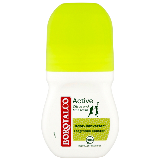 Borotalco Active Citrus guľôčkový antiperspirant deodorant roll-on 50 ml