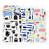 Elina Clean Microfibre Cloth univerzálna utierka z mikrovlákna 30 x 30 cm 3 kusy