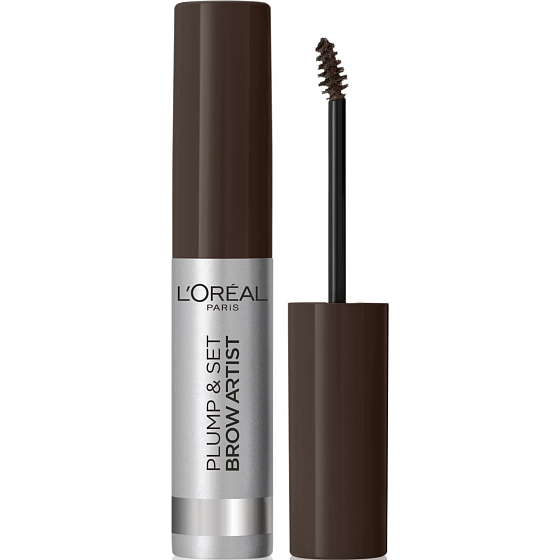 Loreal Paris Brow Artist Plump & Set gél na obočie 108 Dark Brunette 4,9 ml