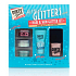 Dirty Works All That Glitters kalíšok s trblietkami 3 x 0,8 g + lepidlo na trblietky 10 ml + lak na nechty 10 ml, kozmetická sada