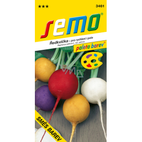 Zmes farieb semienok reďkovky 5 g