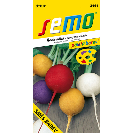 Zmes farieb semienok reďkovky 5 g