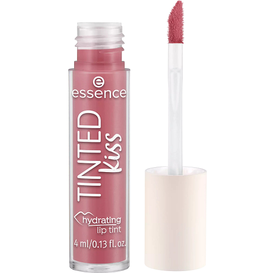Essence Tinted Kiss Hydratačný lesk na pery 02 Mauvelous 4 ml