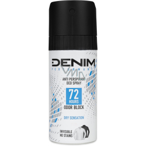 Denim Dry Sensation antiperspiračný dezodorant v spreji pre mužov 150 ml