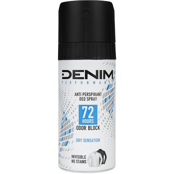Denim Dry Sensation antiperspiračný dezodorant v spreji pre mužov 150 ml