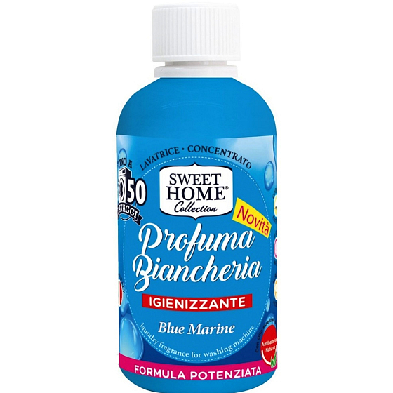 Sweet Home Blue Marine parfém na pranie všetkých druhov bielizne 250 ml