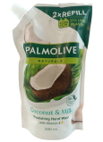 Palmolive Naturals Coconut & Milk tekuté mýdlo náhradní náplň 500 ml