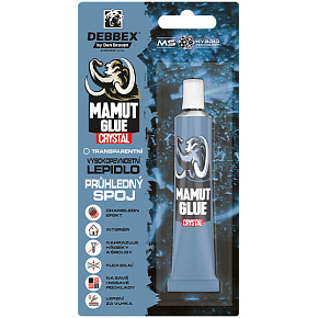 Den Braven Mamut Glue Crystal univerzálne montážne lepidlo, transparentné, 25 ml