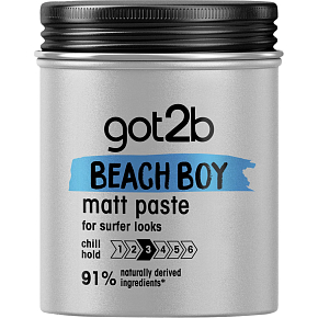 got2b Beach Boy matující pasta na vlasy, stredná fixácia, 100 ml