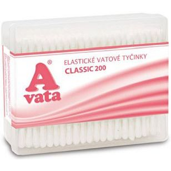 A Vata Classic elastické vatové tyčinky v krabičke 200 kusov