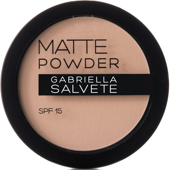 Gabriella Salvete Matte Powder SPF15 púder 02 Beige 8 g