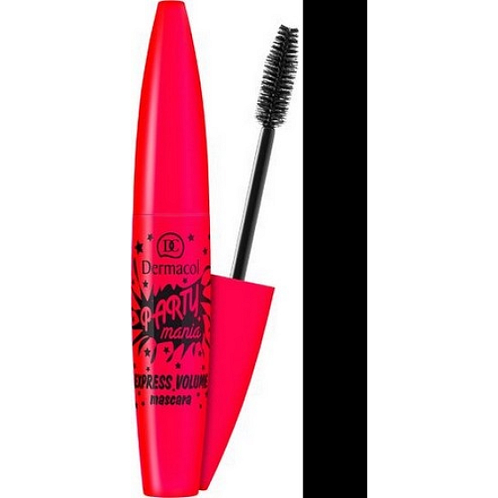 Dermacol Party Mania Express Volume riasenka čierna 10 ml