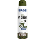Bros Repelent proti kliešťom na odevy odpudzuje a zabíja sprej 90 ml