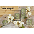 Lima Wellness Present Borovicový les aróma sviečka zelená valec 70 x 80 mm 1 kus