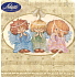 Nekupto Papierové obrúsky 3 vrstvové 33 x 33 cm 20 kusov Vianočné anjeli