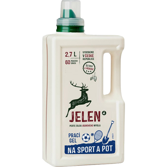 Jelen prací gel Sport a pot, 60 dávok, 2,7 l
