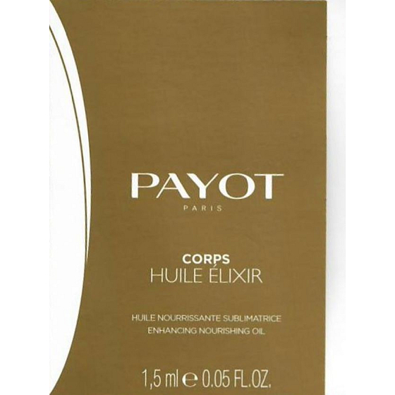 Payot Body Huile Elixir zvýrazňujúce a vyživujúce olej na tvár, telo i vlasy s výťažkami z myrhy a amyris 1,5 ml