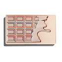 I Heart Revolution Rose zlaté Mini Chocolate Palette paletka očných tieňov 10,2 g