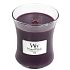 WoodWick Fig - Figová vonná sviečka s dreveným knôtom a viečkom sklo stredná 275 g