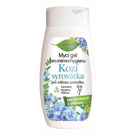 Bione Cosmetics Goat Whey Intimate Washing Gel Sprchový gél pre citlivú pokožku 260 ml