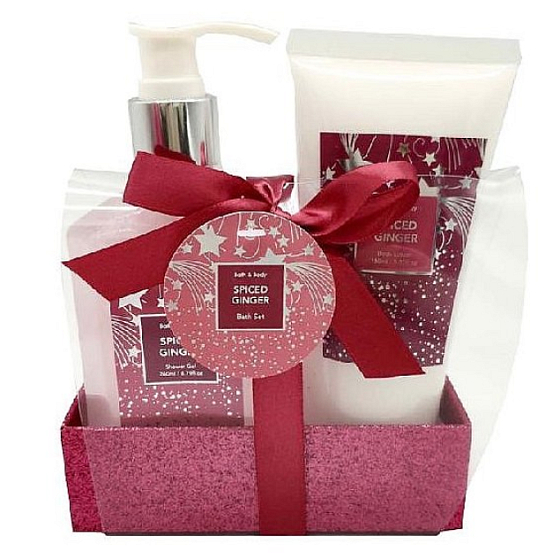 Salsa Collection Korenený zázvor sprchový gél 260 ml + telové mlieko 150 ml, 2 dielny darčekový set