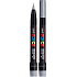 Posca Univerzálny akrylový popisovač 8 mm strieborný PCF-350