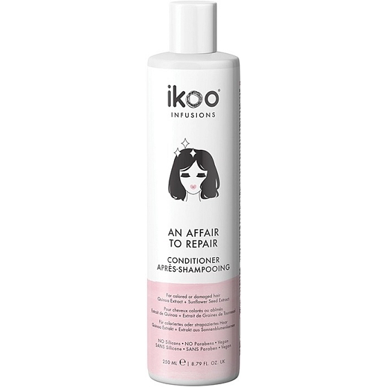 Ikoo An Affair to Repair regeneračný kondicionér na farbené a poškodené vlasy 250 ml