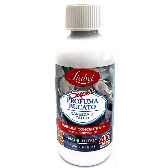 Liabel Carezza di Talco - Púdrové pohladenie vôňa na pranie 40 dávok 250 ml