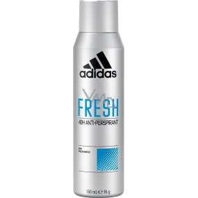 Adidas Fresh antiperspirant sprej pre mužov 150 ml