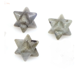 Labradorit merkaba hmatka prírodný kameň 13 mm, kameň premeny