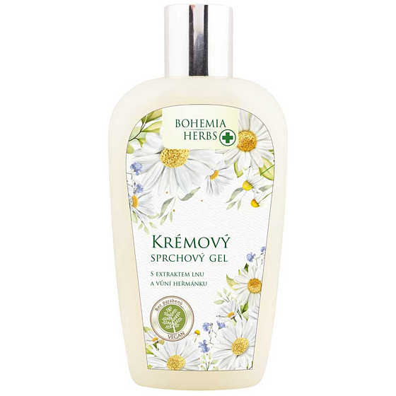 Bohemia Gifts Harmančekový krémový sprchový gél 250 ml
