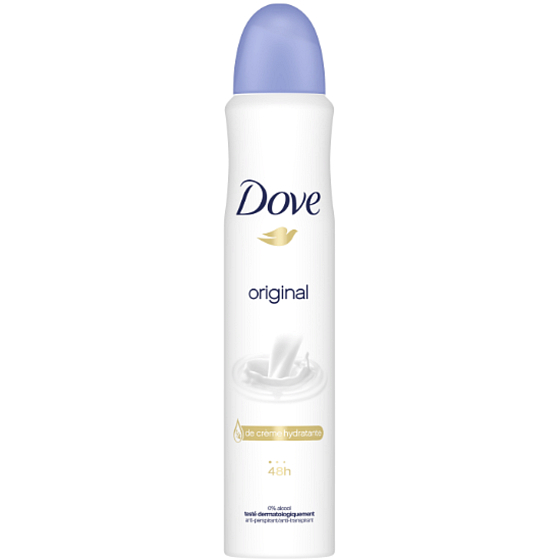 Dove Original antiperspirant dezodorant v spreji pre ženy 200 ml