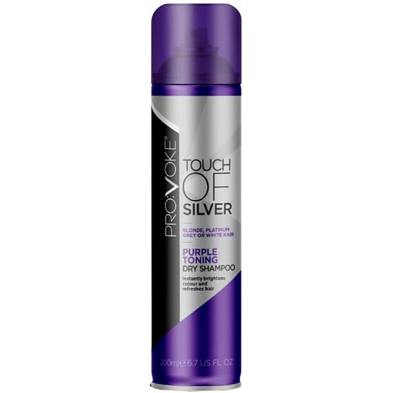 Pro: Suchý šampón Voke Touch of Silver s fialovým pigmentom proti žltým odtieňom vlasov 200 ml