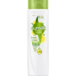 Sunsilk šampón so zeleným čajom a citrónom pre mastné vlasy, 250 ml