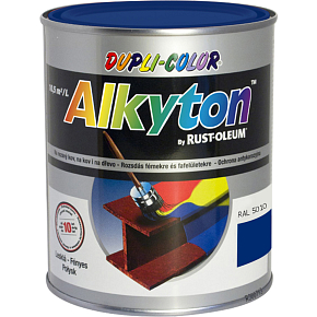Dupli-Color Alkyton Lesk, samozákladová farba na hrdzu, Ral 5010 enziánová modrá, 750 ml Dupli-Color Alkyton Lesk, samozákladová farba na hrdzu, Ral 5010 enziánová modrá, 750 ml